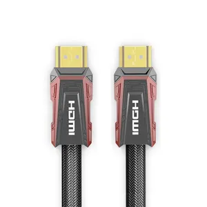 적색 아연 합금 HDMI 8k 케이블 지원 8K @ 60Hz UHD 전송 라인 울트라 HD 전송 HDMI kabel