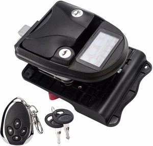 132/5000 Verrou de porte à poignée sans clé RV à écran tactile pour loquet de remorque de camping-car avec clavier et télécomma - Product Image 4