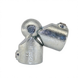 Abrazaderas de Hierro Fundido Doble Galvanizado para Barandillas y Pasamanos - Product Image 3