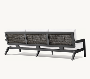 <span class=keywords><strong>AVILA</strong></span> Sofá de Lujo Resistente al Agua Muebles de Exterior Piscina Marco de Aluminio Sofá Estilo Francés Hotel Lounge Sofá de Jardín - Product Image 5