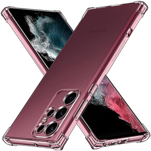 <span class=keywords><strong>Coque</strong></span> de téléphone <span class=keywords><strong>transparente</strong></span> de luxe pour <span class=keywords><strong>Samsung</strong></span> S23 Ultra, étui antichoc pour <span class=keywords><strong>Samsung</strong></span> S23 Ultra S22 Plus <span class=keywords><strong>A52</strong></span> A72 A73 A33 A13 A32, couverture arrière - Product Image 1