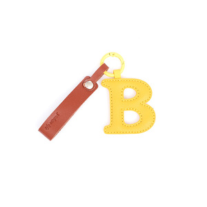 Wholesale 26 Full Letter PU Leather Initial Keychain Alphabet Keyring Holder for Car Bag Xmas Valentine's Day Gifts - Product Image 5