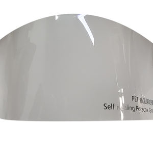 Wrapmaster 1.52*17m décoration de voiture changement de couleur Wrap PET Super brillant auto-cicatrisant Porsch * e gris Auto peinture Film de Protection - Product Image 4