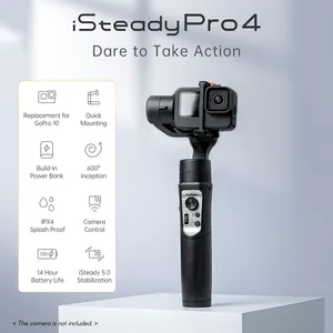 Stabilizer Hohem IStead Y Pro 4 3-Axis Handheld Sports Camera Gimbal Stabilizer Splash Proof Stabilizer