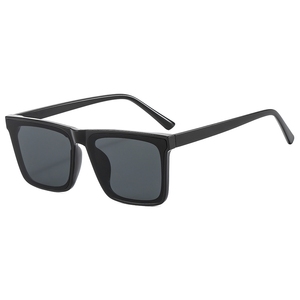 Lunettes de soleil carrées classiques unisexes, protection UV400 haut de gamme, verres en acrylique, monture en PC, lunettes de conduite, mode, vente en gros Chine - Product Image 1