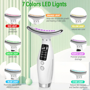 Nouvel <span class=keywords><strong>appareil</strong></span> de massage micro-courant <span class=keywords><strong>visage</strong></span> et cou 2026, dispositif de beauté chauffant LED, machine raffermissante pour la peau, outil portable <span class=keywords><strong>anti</strong></span>-âge pour le soin du <span class=keywords><strong>visage</strong></span> - Product Image 6