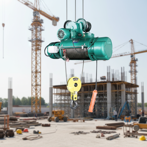 Palans électriques à câble métallique avec télécommande filaire, type CD1, nouveau câble en acier, capacité de traction 380V 500kg, <span class=keywords><strong>grue</strong></span> de levage - Product Image 1