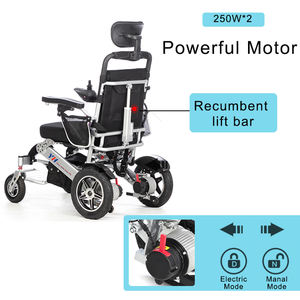 Faites prospérer votre <span class=keywords><strong>entreprise</strong></span> avec un fauteuil roulant électrique pliable léger et de qualité personnalisé pour transporter les personnes <span class=keywords><strong>handicap</strong></span>ées en extérieur - Product Image 5