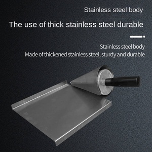 Nouveau moule commercial pour rouleaux de crème glacée, grand moule conique pour façonnage rapide à la main, outil pour rouleaux de crème glacée, moule pour croûtes de crème glacée - Product Image 5