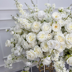 DKB - Rosas Blancas Colgantes Artificiales en Oferta, Centros de Mesa Grandes para Decoración de Bodas - Product Image 6