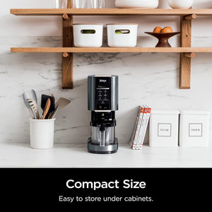 Gelatiera Domestica per Gelato, Sorbetto, Milkshake e Smoothie, 7 Programmi One-Touch, 800W, Contenitore Compatto con Coperchio - Product Image 6