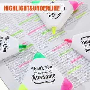 Marcadores Fluorescentes Triangulares con Logotipo Personalizado, Multicolor, para Oficina, Escuela, Regalo Promocional, Gran Venta - Product Image 4