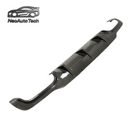Nouveau diffuseur arrière en fibre de carbone style AMG pour Mercedes Classe C W204, avec vis de fixation, pour modèles 2011-2014, compatible avec la Classe C63 W204