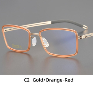 מסגרת משקפיים לגברים מהשכבות העילית, מסגרת קוצר ראייה מטיטניום טהור וקליל במיוחד - Product Image 3