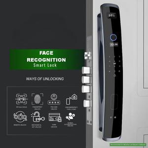 Cerradura Inteligente para Puerta con Cámara, Huella Dactilar, Wi-Fi, Aplicación Tuya, Almacenamiento en la Nube, para Puertas de Madera y Acero, Cerradura de Borde, Cerradura Eléctrica - Product Image 6