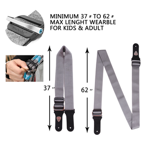 חדש שפותח חלק מהיר התאמה מהירה ניילון אקוסטית רצועת גיטרה חשמלית נוחה רצועה כלי נגינה חלקים - Product Image 3