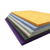Panneau insonorisant en feutre PET polyester acoustique Master de conception moderne Panneau mural résistant à la moisissure