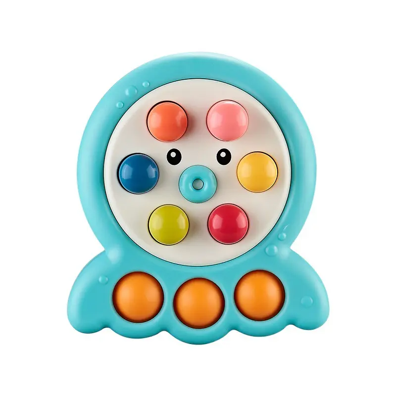 2024toys Sensory for kids Decompression Press Children's Mini Octopus Whac-a-Mole Parent-child Interactive Educational baby Toys