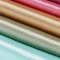 Tissu satiné sergé 100 % polyester sur mesure, motifs imprimés, design léger, pour robes de mariée pour filles et femmes, doublure de bagages