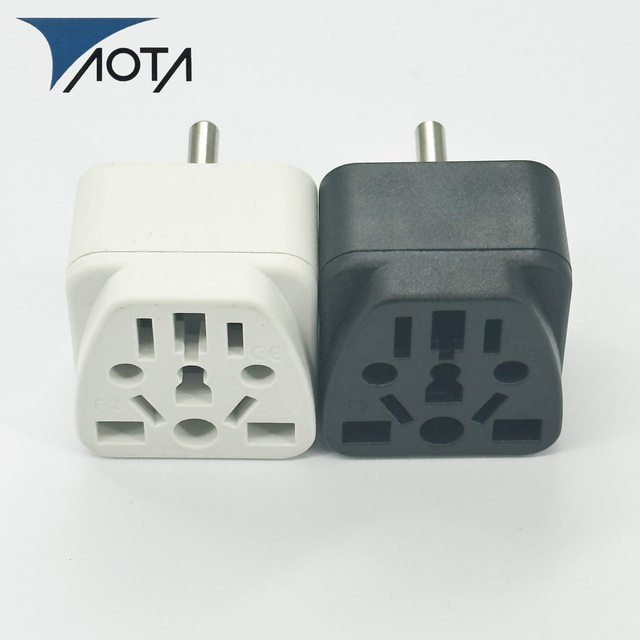 Universal Smart Plug Multi-Function Industrial ABS 10A Travel Adapter Compatible with US EU Multiple International Standards