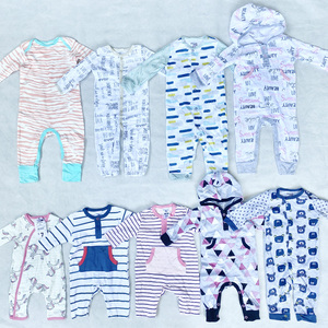 Vendita all'Ingrosso di Tutine Miste per Neonati, Carine, <span class=keywords><strong>a</strong></span> Maniche Lunghe, in Cotone, per Primavera, per Bambini e Bambine, Lotti in Stock - Product Image 2