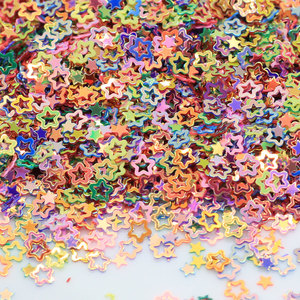 2.5mm Paillettes D'étoile Acrylique Confettis de Table Or Feuille Métallique Paillettes Jeter Nail Art Confettis Pour Décorations De Fête De Mariage - Product Image 3