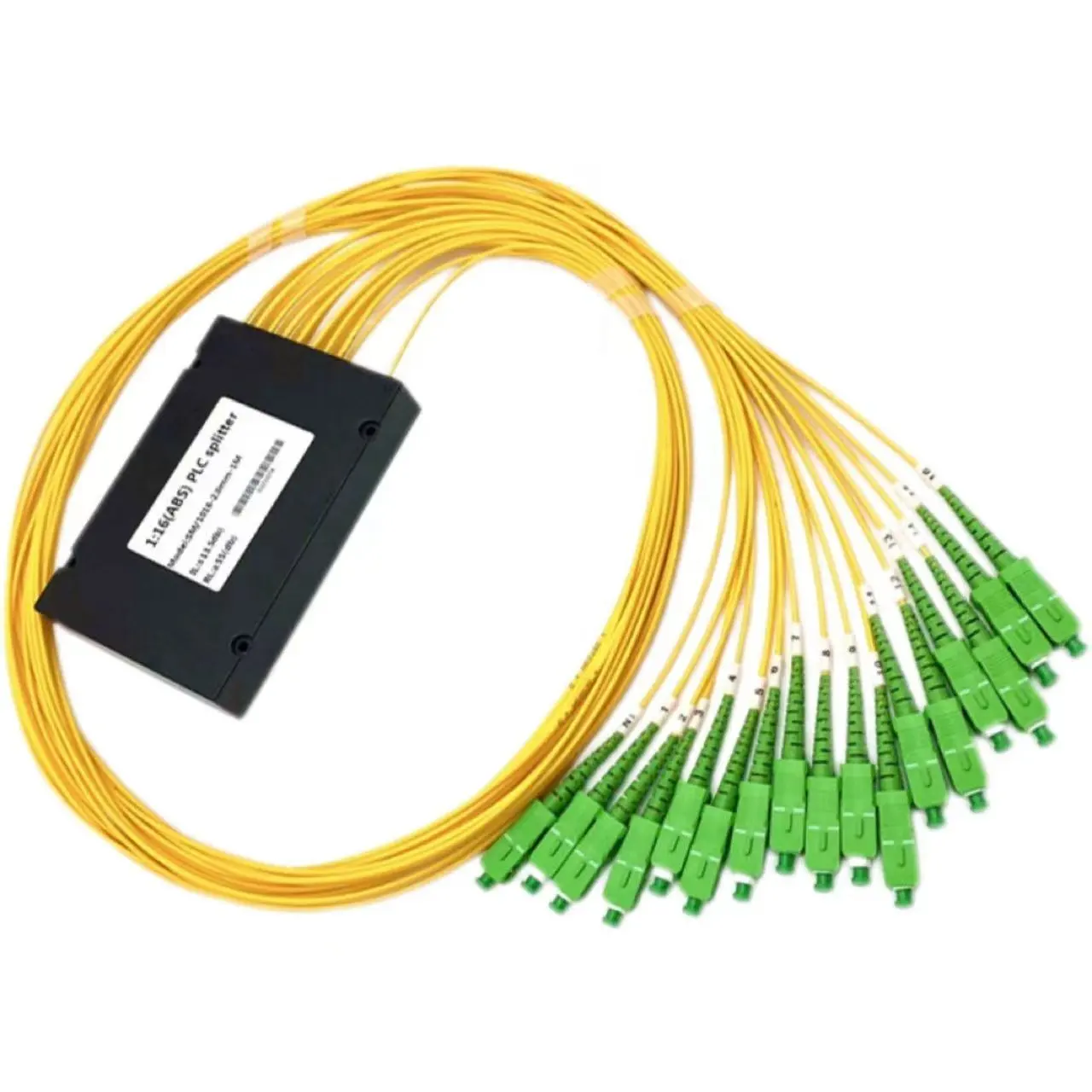 EPON BPON GPON용 HT PLC 카세트 유형 1x64 광섬유 분배기 SC/APC 커넥터