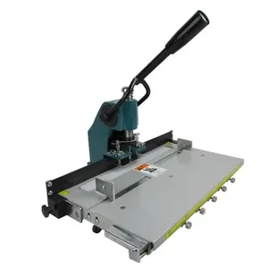 Q918 Platform Desktop Manual Paper Hole Drilling Machine Punching Machine With Heavy Duty