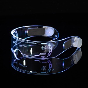 Lunettes LED Cyberpunk Lumineuses 2 pièces Vente Chaude pour Halloween Noël Fête Cosplay Événements à Thème Festival - Product Image 6