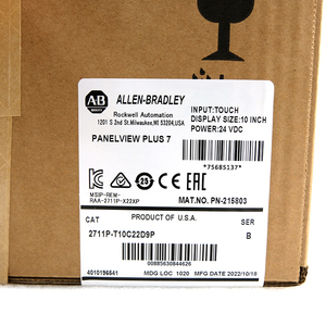 หน้าจอสัมผัส HMI รุ่น PanelView Plus 7 ของ Allen-Bradley ของแท้ที่ผ่านการทดสอบแล้ว รุ่น 2711P-T10C22D9P 2711P-T7C22D9P - Product Image 2