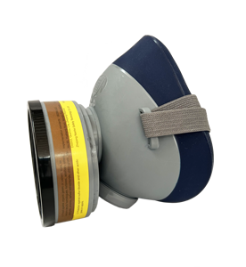 CE Approved Half <b>Face</b> Respirator Dustproof Lightweight Reusable Washable 3-Layer Single Acid Gas Filter Cartridge Anti-Fog TPE - Product Image 4