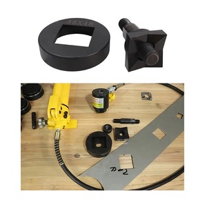 Perforadora Manual <span class=keywords><strong>rectangular</strong></span> de acero inoxidable, molde de agujero hidráulico de perforación, herramientas hidráulicas de troquel cuadrado de 48*48mm para OEM - Product Image 3
