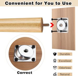 Mobili gambe casa fai da te scrivania moderno comodino rastremato rotondo panca sedia da pranzo mobili da caffè in <span class=keywords><strong>legno</strong></span> massello <span class=keywords><strong>tavolo</strong></span> gambe per <span class=keywords><strong>tavolo</strong></span> - Product Image 3