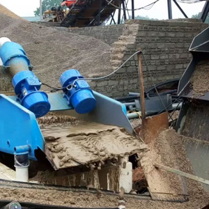 <b>Fine</b> Sand Extraction Machine Dewatering Vibrating Screen Sand Recycling Washing Machine for Sale - Product Image 5