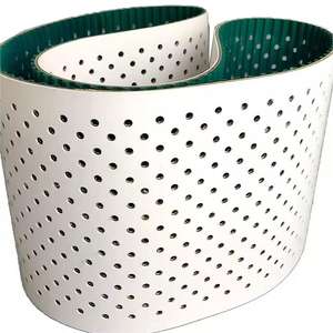 Sabuk Timing silikon lubang Punch putih hijau kustom tanpa gigi dapat mengganti <span class=keywords><strong>Nitta</strong></span> Jepang untuk mesin Timing sabuk - Product Image 2