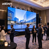 Écran LED professionnel P3.91 pour location extérieure, étanche, armoire incurvée, haute luminosité, garantie 5 ans, CMS intégré, musique