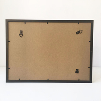 Cadre photo en boîte à ombre personnalisé 2025 tout noir et blanc avec verre 16 x 16 pouces 3-5 cm de profondeur 8x8 12x12 pouces Cadre photo en boîte à ombre 3D
