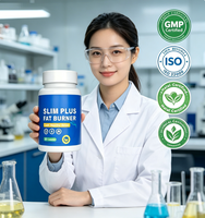 Capsules brûle-graisses Slim Plus, soutien naturel à la détoxification et à la gestion du poids, complément alimentaire pour adultes