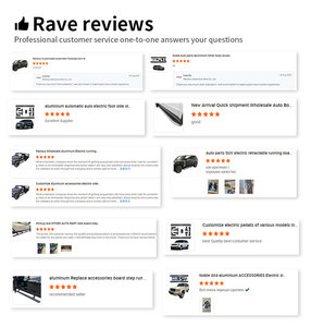 Penjualan Langsung Pabrik Pijakan Samping Elektrik Anti Selip dari Paduan Aluminium untuk Toyota LC79 2-pintu - Product Image 6