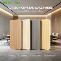 Panneau mural en cristal de carbone de qualité supérieure, texture marbre, ignifuge, écologique, décoration en bois pour le salon, la chambre à coucher