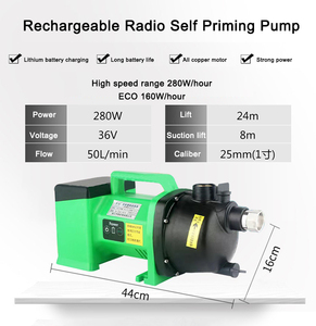 Bomba <span class=keywords><strong>de</strong></span> <span class=keywords><strong>Agua</strong></span> Autocebante <span class=keywords><strong>de</strong></span> Chorro con <span class=keywords><strong>Batería</strong></span> <span class=keywords><strong>de</strong></span> Alta Calidad para Uso Doméstico Cj-40 280w - Product Image 5