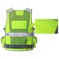 Gilet di Sicurezza ad Alta Visibilità Riflettente - Leggero e Traspirante per Lavori all'Aperto