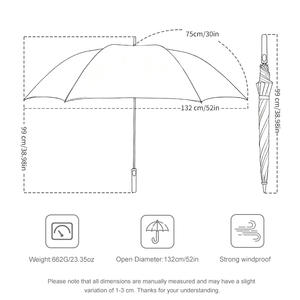 Parapluie de golf de haute qualité, promotionnel, à ouverture automatique, anti-UV, imperméable, coupe-vent, grande taille, personnalisé avec impression de logo - Product Image 2