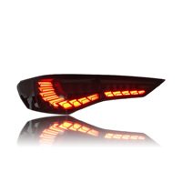 Luz Trasera Dinámica ABS Importada, Luz Trasera LED para Motor, Luz de Circulación Diurna, Luz de Giro, Piezas de Automóvil para Nissan Sentra 2020-2022