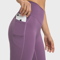 Xsunwing Nouveau Leggins Para Mujer Push up Sport Pantalon Running Gym Tayt Sans Couture Femmes Fitness Yoga Leggings Avec Poches WDQ199