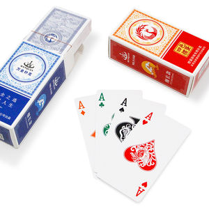 Wanquan Cartes de poker personnalisées édition skinny Phoenix 4 couleurs plastique PVC rectangulaire œuf spécial étanche anti-pliage haut de gamme - Product Image 1