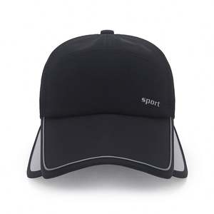 Gorra de béisbol ajustable de 7 paneles con visera retráctil grande de malla para hombre y mujer, protección solar para pesca, primavera-verano - Product Image 1