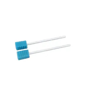 Tek kullanımlık ağız bakımı swablar sopa steril tıbbi Oral sünger temizlik ürünleri cerrahi köpük fırça sopa