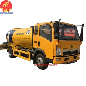 Sinotruck howo 3 טונות גפ"מ גז מכלית משאית עבור גפ"מ גז תחבורה וניפוק