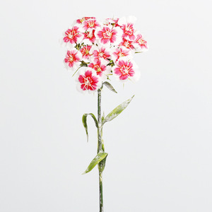 ช่อดอกไม้ปลอมเหมือนจริงช่อดอกไม้ผ้าไหมผ้าไหมดอกวิโอลาสามสี - Product Image 6